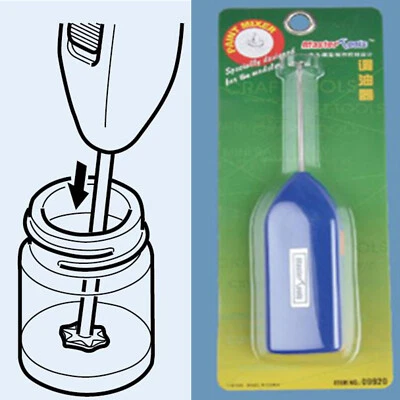 Trumpeter Farbmischer Elektrisch Rührstab Modell Handwerk Meister Malwerkzeuge - Bild 1 von 3