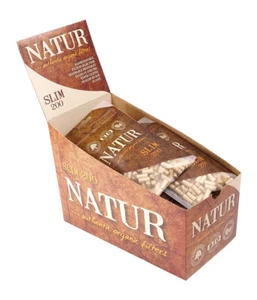1 Box (20 Beutel) NATUR Slim Filter, biologisch abbaubar, 6 mm Durchmesser - Picture 1 of 2