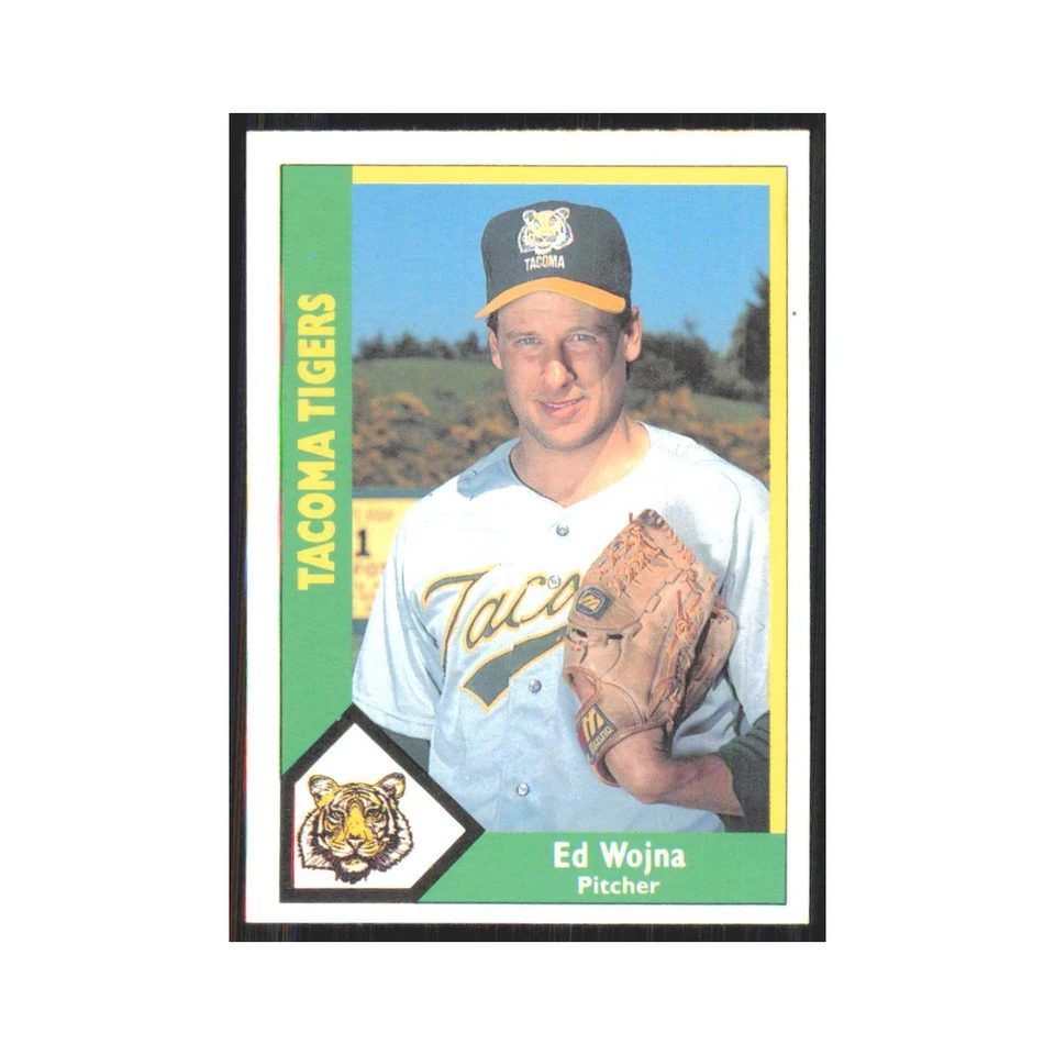 1990 CMC Minor League Ed Wojna Tacoma Tigers #588 - Image 1 of 3