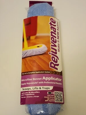 Rejuvenate Clean Floors REUSABLE Microfiber Bonnet Applicator Mop Top Washable - Image 1 of 2