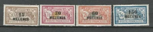 ALEXENDRIA EGYPT AFRICA French MANDATE CURRENCY OVERPRINT  MH SET LOT (ALEX 916) - Picture 1 of 1