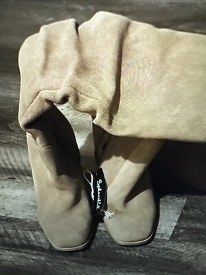 Bota de altura hasta la rodilla Meadow para mujer de Splendid en gamuza de armiño US 7 M Foto 1 de 4