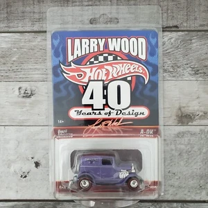 Hot Wheels Larry Wood 40 Years of Design A-OK Brazil Exclusive Purple Toy Car - Picture 1 of 7