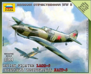 1/144 Caza Soviético LaGG-3 1941-1945 Zvezda 6118 Modelo Kit (Arte de la Táctica) - Imagen 1 de 13