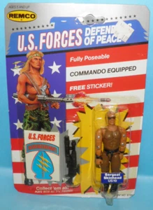 1986 Remco US Forces Defenders of Peace Airborne Sergeat Skinhead US 19 Figure - Picture 1 of 11