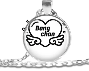 25 mm/1 inch Cabochon Necklace - Bang Chan SKZ - Picture 1 of 1