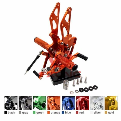 Задние фонари FXCNC для Ninja ZX6R ZX636 2009-2015 ZZR600 2005-2008 ОРАНЖЕВЫЕ - Изображение 1 из 4