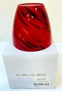 Repuesto de luz de cristal rojo Cal Serpentine Collection AC-954 - Imagen 1 de 5