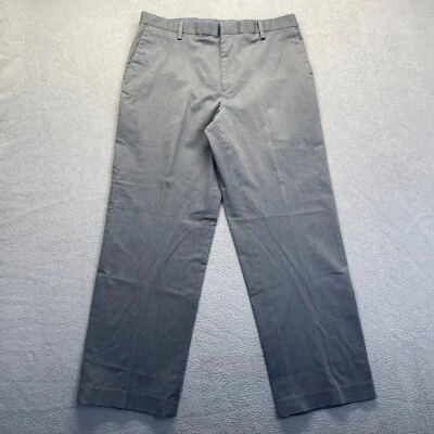 Kirkland Signature Men's Dress Pants Size us 36X30,Gray,Flat Front - Image 1 of 4