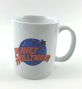 Tazza da caffè Planet Hollywood logo 10 oz. Bianco. Linyi Silver Phoenix marca. Ottime condizioni! - Foto 1 di 6
