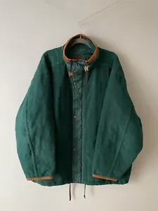 Vintage Killy Fleece Mountain Jacket Green Size XL Outdoors Walking Trekking - Picture 1 of 16