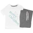 « Message de Noël » Ensemble vêtements de nuit / pyjama enfants (KP042777)