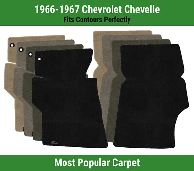 Alfombrillas de primera fila Lloyd Ultimat para Chevrolet Chevelle 1966-1967  Foto 1 de 4