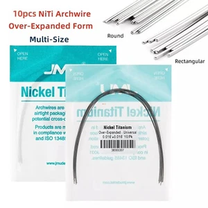 JMU Dental Orthodontic Super Elastic NiTi Arch Wire Round Over-Expanded Archwire - Picture 1 of 21
