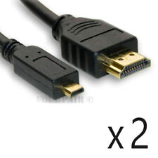 6ft High Speed Micro HDMI Cable Male Converter 4k GoPro Hero 7 6 5 4 3 Black