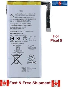 New Replacement 4000mAh Battery for Google Pixel 5 6.0" GTB1F + Tools - Photo 1 sur 1
