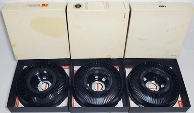 Lote de 3 bandejas Kodak Carrusel 80 deslizables con cajas originales - Imagen exacta Foto 1 de 4