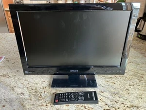 Hitachi 19" LCD TV with Remote & Stand - Picture 1 of 7