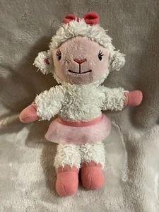PRE-OWNED DISNEY JUNIOR DOC MCSTUFFINS LAMBIE BALLERINA 8” JUST PLAY PLUSH - Picture 1 of 4