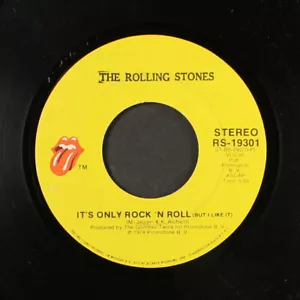 ROLLING STONES: it's only rock'n roll / through the lonely nights rolling stones - Picture 1 of 2