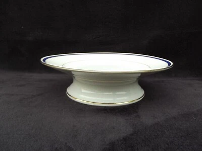 assiette montée Robert HAVILAND LE TANNEUR Art Déco porcelaine Limoges blanc N 1 - Photo 1/4