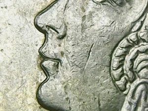 Doubling in cincuenta centavos Cuathemoc last Aztec Emperor mexican coin - Picture 1 of 10