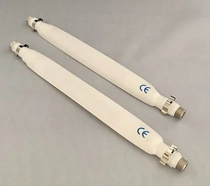  2 Stück SAT BK Fensterdurchführung Flachkabel F-Stecker flaches Koaxkabel - Bild 1 von 1