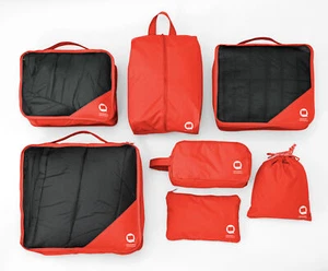 Maleta capital maleta ayuda de embalaje 7 piezas bolsas de viaje organizador de maletas - Imagen 1 de 35