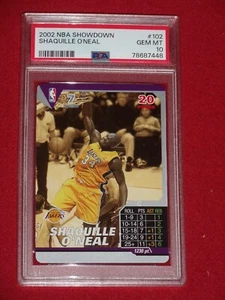2002 NBA Showdown Shaquille O'Neal PSA 10 GEM MINT #102 Short Print POP 1 WOW! - Bild 1 von 2