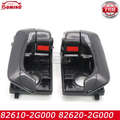 Manija de puerta interior delantera 2 piezas 82610-2G000 82620-2G000 para KIA Optima 2006-2010 Foto 1 de 4