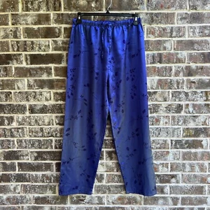 Sleepwear Women's Satin Sleep Pants Purple Size L - Imagen 1 de 6