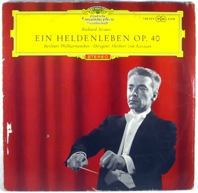 DGG RED STEREO R. Strauss EIN HELDENLEBEN Karajan ALLE HERSTELLER SLPM 138 025 - Image 1 of 4