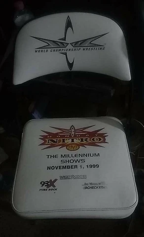 WCW Monday Nitro Wrestling Ringside Chair - Vintage - WWF Cover