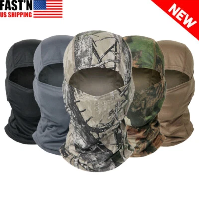 Balaclava Face Mask UV Protection Sun Hood Tactical Full Masks Shiesty Men Women - Image 1 of 4