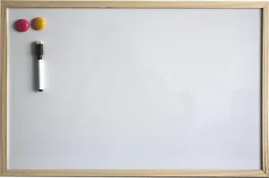 Whiteboard Magnettafel Infoboard Memoboard 30 x 40cm mit Zubehör - Bild 1 von 1
