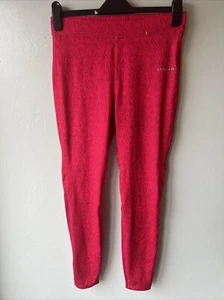 Women’s Size 12 Pink & Purple Gym Workout Leggings Bottoms By La Gear  - Picture 1 of 5