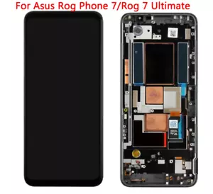 Original For Asus ROG Phone 7 Ultimate LCD Display Touch Screen Digitizer Frame - Picture 1 of 3
