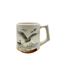 Tazza da caffè vintage Washington's Vashon Island modello rialzato gabbiano - Foto 1 di 4