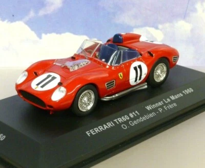 IXO 1/43 FERRARI TR60 #11 WINNER 1ST LE MANS 1960 O.GENDEBIEN/ P.FRERE LM1960 - Image 1 of 3