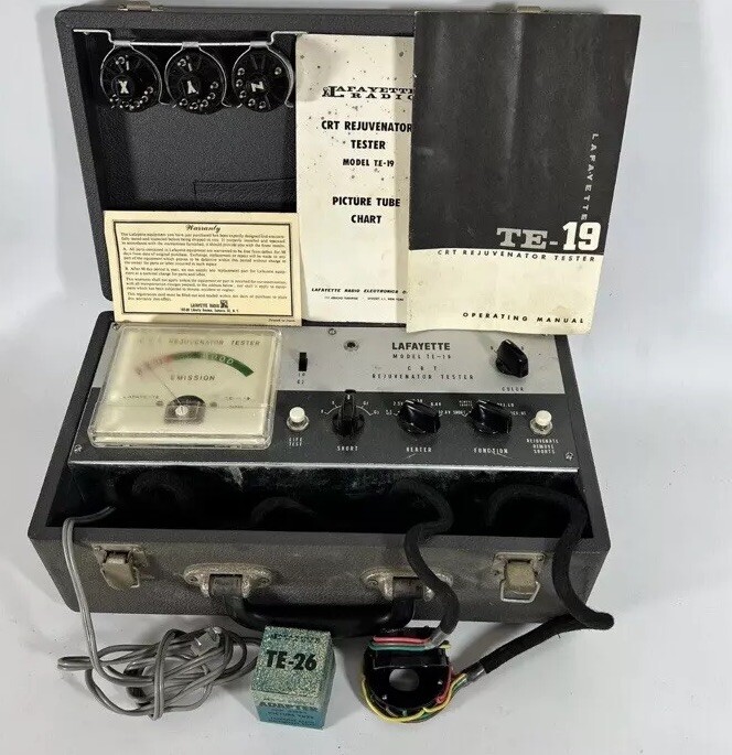 Lafayette Vacuum Tube Testers | eBay Lafayette Vacuum Tube Testers | eBay