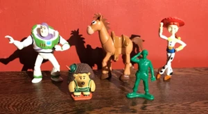 DISNEY PIXAR TOY STORY BUNDLE - BUZZ JESS MR PICKLEPANTS BULLSEYE SARGE SOLDIER - Picture 1 of 16