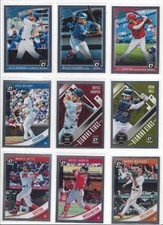 2018 DONRUSS OPTIC MLB  (RATED ROOKIES, RC's, STARS, DIAMOND KINGS) - U PICK!!