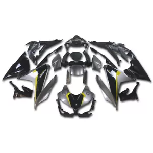 MP Injection ABS Silver Black Fairing Kit Fit for Honda 2022-2023 CBR 500R a003 - Picture 1 of 12