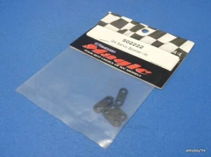 (Team Magic 502222) G4 / Servo Spacer 4pcs / Black - Picture 1 of 1