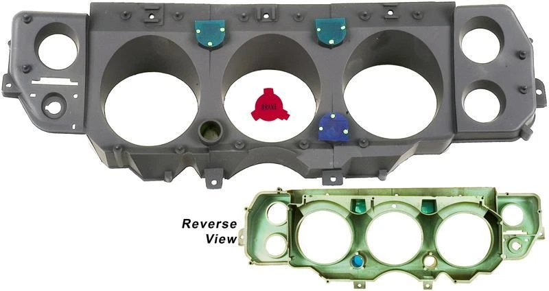 Kit de 3 piezas de carcasa de instrumento Chevelle, El Camino, Monte Carlo 1971-72 "SS" Foto 1 de 1