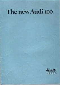 Audi 100 Saloon 1977-1978 UK Market Sales Brochure LS, GLS & GL-5E - Picture 1 of 1