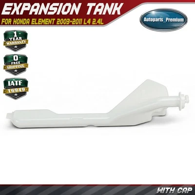 Depósito de refrigerante delantero con tapa para Honda Element 2003-2011 L4 2,4 L deportivo utilitario Foto 1 de 4