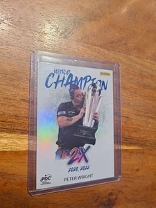 Panini PDC Dart World Champion Peter Wright /100 - Bild 1 von 2
