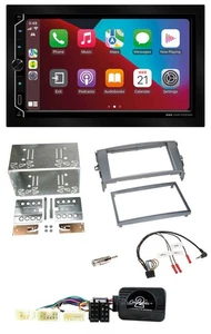 ESX 2DIN DAB USB Lenkrad Bluetooth Autoradio für Toyota Auris 2007-2011 anthrazi - Bild 1 von 11