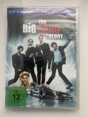 The Big Bang Theory - Staffel Season 4 komplett, 3 DVDs | NEU und noch in Folie - Bild 1 von 3